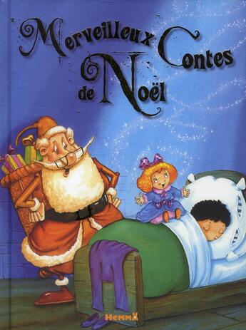 Couverture du livre « Merveilleux contes de noel » de Collectif/Ruyer aux éditions Hemma