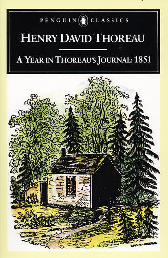 Couverture du livre « A Year in Thoreau's Journal » de Henry David Thoreau aux éditions Penguin Group Us
