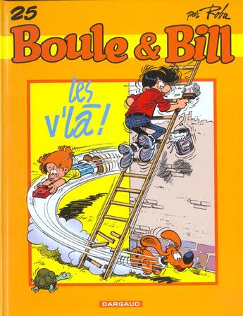 Couverture du livre « Boule & Bill T.25 ; les v'là ! » de Jean Roba aux éditions Boule Et Bill