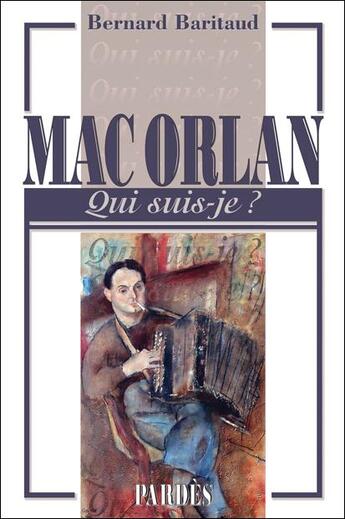 Couverture du livre « Marc Orlan » de Bernard Baritaud aux éditions Pardes