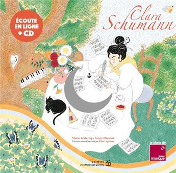 Couverture du livre « Miss Clara Schumann » de Fanny Ducasse et Marie Leclerc aux éditions Didier Jeunesse