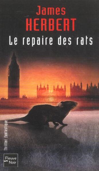 Couverture du livre « Le repaire des rats » de James Herbert aux éditions Fleuve Editions