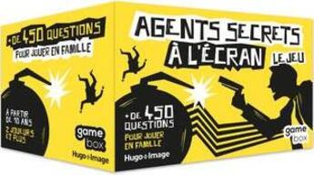 Couverture du livre « Game box agents secrets a l'ecran » de  aux éditions Hugo Image