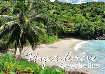 Couverture du livre « Plages de reve seychelles calendrier mural 2020 din a3 horizontal - les plus belles plages des les » de Feuerer Juergen aux éditions Calvendo