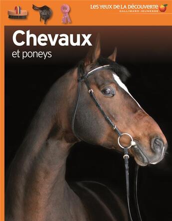 Couverture du livre « Chevaux et poneys » de Juliet Clutton-Brock aux éditions Gallimard-jeunesse