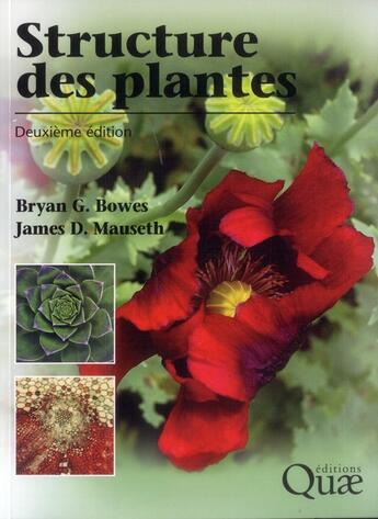 Couverture du livre « Structure des plantes ; 2e édition » de Bryan Bowes et Mauseth aux éditions Quae