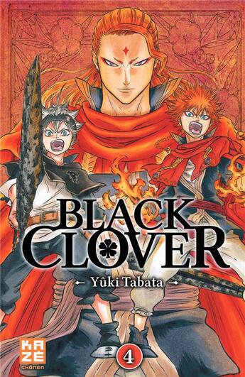 Couverture du livre « Black Clover Tome 4 » de Yuki Tabata aux éditions Crunchyroll