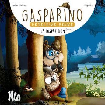 Couverture du livre « Gasparino, détective privé » de Nicole Riedinger aux éditions Nla Creations