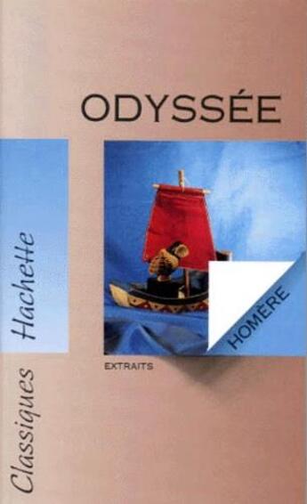 Couverture du livre « Odyssée » de Homère et Marie-Helene Robinot aux éditions Hachette Education