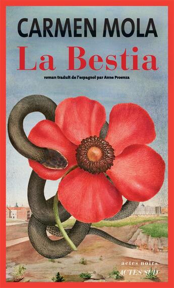 Couverture du livre « La bestia » de Mola Carmen aux éditions Actes Sud