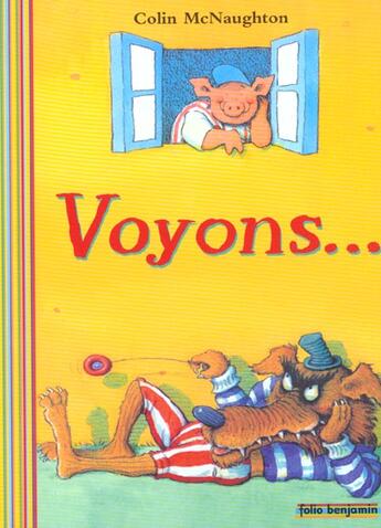 Couverture du livre « Voyons » de Colin Mcnaughton aux éditions Gallimard-jeunesse
