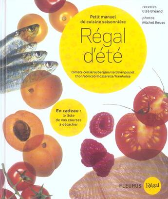 Couverture du livre « Regal d'ete » de Breand/Reuss aux éditions Mango