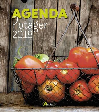 Couverture du livre « Agenda potager (édition 2018) » de  aux éditions Artemis