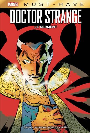 Couverture du livre « Docteur Strange : le serment » de Brian K. Vaughan et Marcos Martin aux éditions Panini