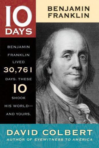 Couverture du livre « Benjamin Franklin » de Colbert David aux éditions Aladdin