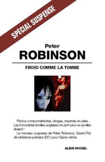Couverture du livre « Froid comme la tombe » de Peter Robinson aux éditions Albin Michel