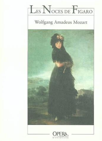 Couverture du livre « Les noces de figaro » de Mozart W A. aux éditions Actes Sud