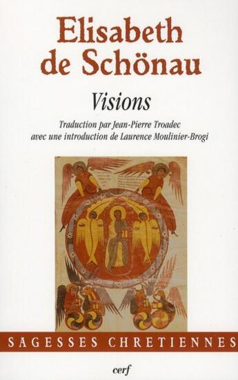 Couverture du livre « Visions » de Schonau Elisabe aux éditions Cerf