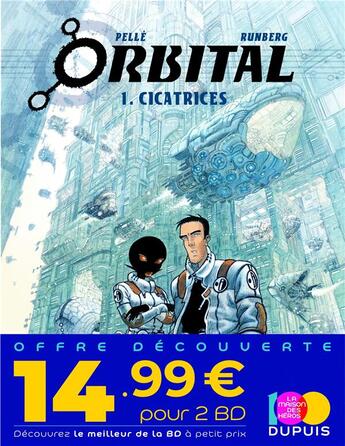 Couverture du livre « Orbital Tome 2 : ruptures » de Sylvain Runberg et Serge Pelle aux éditions Dupuis