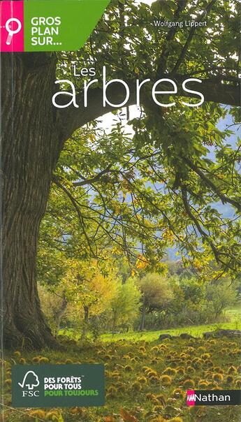 Couverture du livre « Gros plan sur : les arbres » de Georges Henri Luquet aux éditions Nathan
