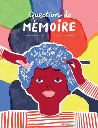 Couverture du livre « Question de mémoire » de Michele Mira Pons et Edith Carron aux éditions Actes Sud Junior