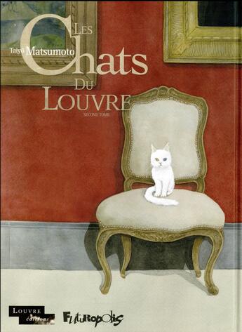 Couverture du livre « Les chats du Louvre t.2 » de Taiyo Matsumoto aux éditions Futuropolis