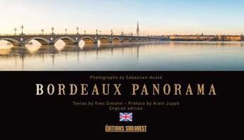 Couverture du livre « Bordeaux panoramique » de Yves Simone aux éditions Sud Ouest Editions