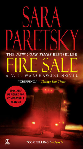 Couverture du livre « Fire Sale » de Sara Paretsky aux éditions Penguin Group Us