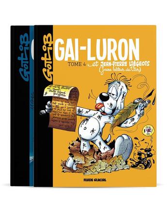 Couverture du livre « Gai-Luron : Tome 4 et Tome 5 » de Gotlib aux éditions Fluide Glacial