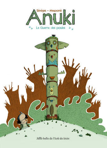 Couverture du livre « Anuki Tome 1 » de Stephane Senegas et Frederic Maupome aux éditions Ecole Des Loisirs