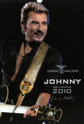 Couverture du livre « Calendrier Johnny 2010 » de Daniel Angeli aux éditions Michel Lafon