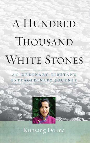 Couverture du livre « A Hundred Thousand White Stones » de Denno Evan aux éditions Wisdom Publications