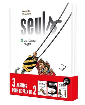 Couverture du livre « Seuls : Tome 4 à Tome 6 » de Fabien Vehlmann et Bruno Gazzotti aux éditions Dupuis