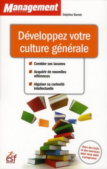 Couverture du livre « Boostez votre culture ge » de Couchaere M-J. aux éditions Esf Prisma
