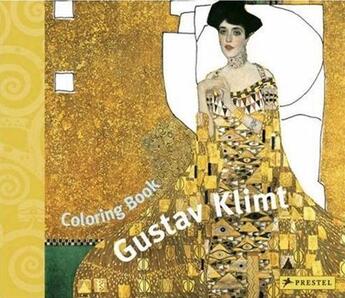 Couverture du livre « Coloring book gustav klimt » de Christiane Weidemann aux éditions Prestel