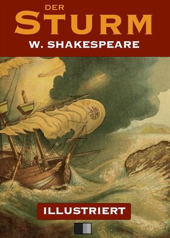 Couverture du livre « Der Sturm (illustriert) » de William Shakespeare aux éditions Fv Editions