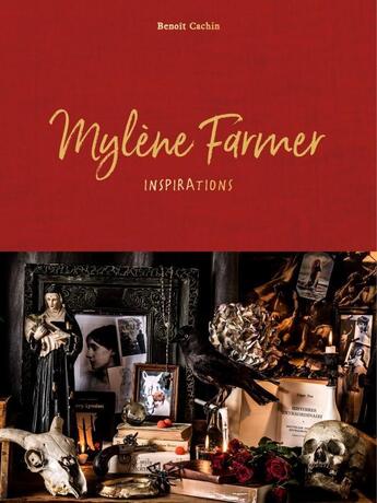 Couverture du livre « Mylène Farmer, inspirations » de Benoit Cachin aux éditions Epa