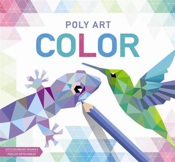 Couverture du livre « Poly art color » de  aux éditions Chantecler