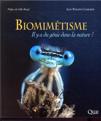 Couverture du livre « Biomimétisme ; il y a du génie dans la nature ! » de Jean-Philippe Camborde aux éditions Quae