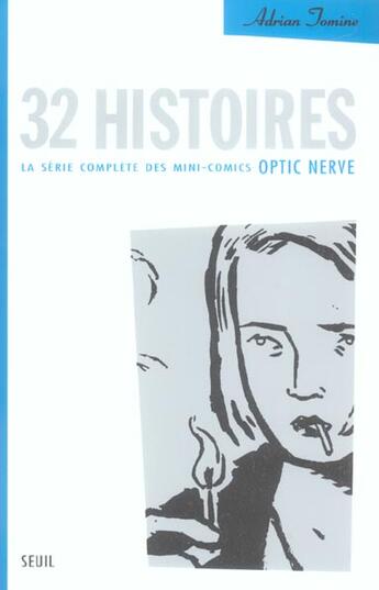 Couverture du livre « 32 histoires » de Adrian Tomine aux éditions Seuil