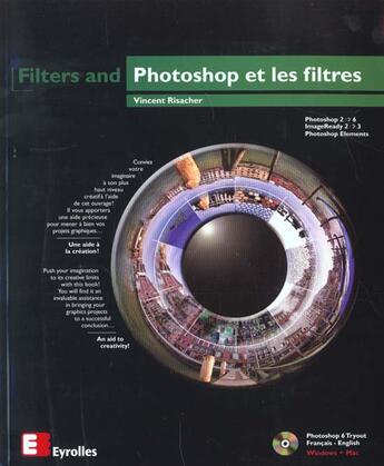 Couverture du livre « Photoshop et les filtres » de Risacher aux éditions Eyrolles
