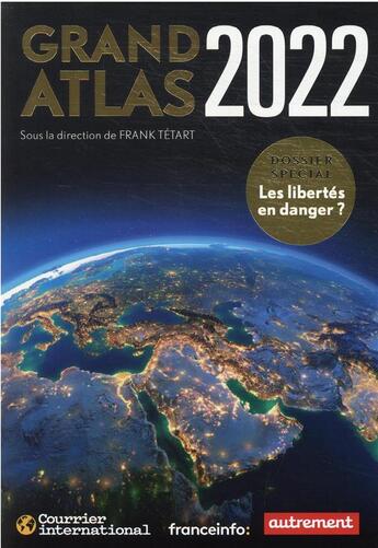 Couverture du livre « Grand atlas (édition 2022) » de Frank Tetart et Collectif aux éditions Autrement