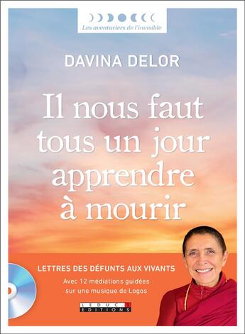 Couverture du livre « Il nous faut tous un jour apprendre à mourir » de Davina Delor aux éditions Leduc
