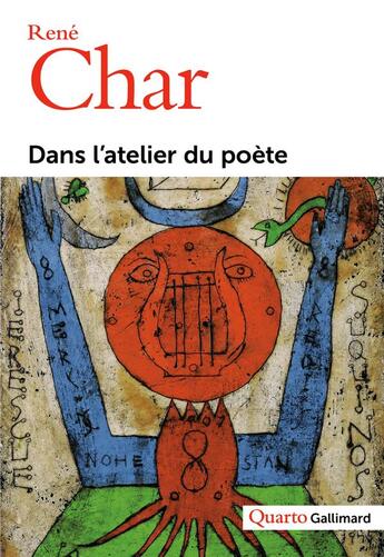 Couverture du livre « Dans l'atelier du poète » de René Char aux éditions Gallimard