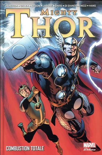 Couverture du livre « Mighty Thor Tome 2 : combustion totale » de Matt Fraction et Kieron Gillen et Barry Kitson et Pepe Larraz et Collectif aux éditions Panini