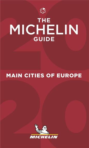 Couverture du livre « Guide rouge Michelin ; main cities of europe (édition 2020) » de Collectif Michelin aux éditions Michelin