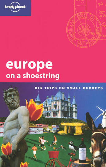 Couverture du livre « Europe on a shoestring » de  aux éditions Lonely Planet France