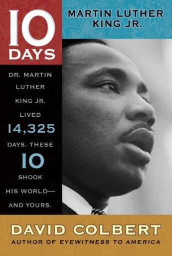 Couverture du livre « Martin Luther King Jr. » de Colbert David aux éditions Aladdin