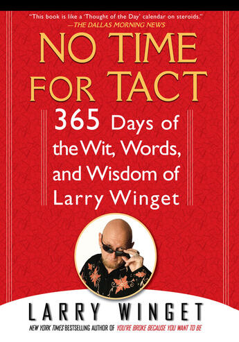 Couverture du livre « No Time for Tact » de Larry Winget aux éditions Penguin Group Us