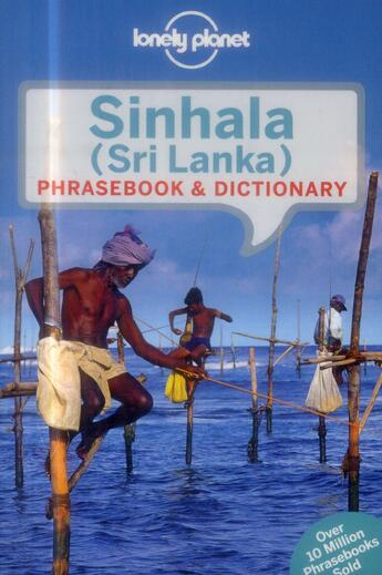 Couverture du livre « Sinhala ; phrasebook & dictionary (4e édition) » de  aux éditions Lonely Planet France